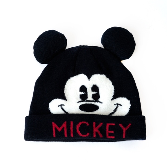 baby mickey ears beanie
